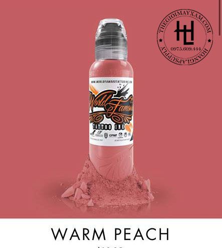 MỰC XĂM WORLD FAMOUS WARM PEACH ( 15ml )