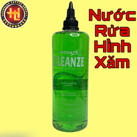  NƯỚC RỬA VỆ SINH HÌNH XĂM CLEANZE  ( 355ml ) 