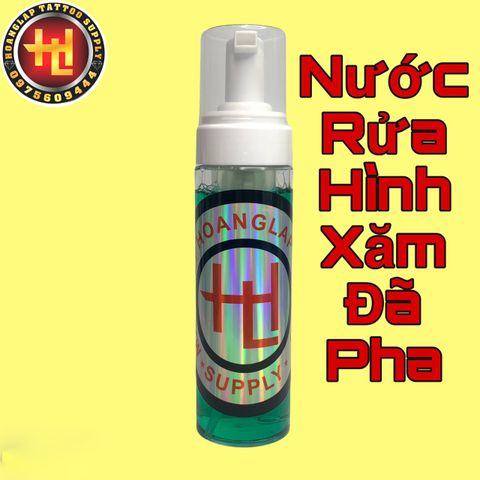  NƯỚC RỬA VỆ SINH HÌNH XĂM GREEN SOAP PHA SẴN 