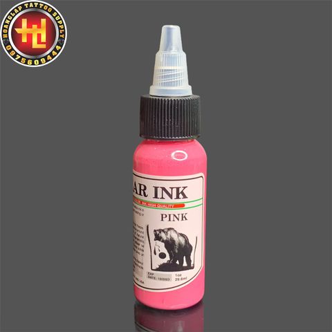  MỰC XĂM BEAR INK PINK ( 30ml ) 