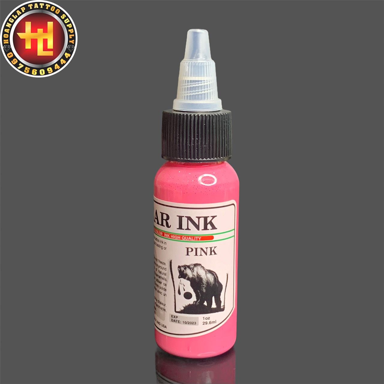 MỰC XĂM BEAR INK PINK ( 30ml )