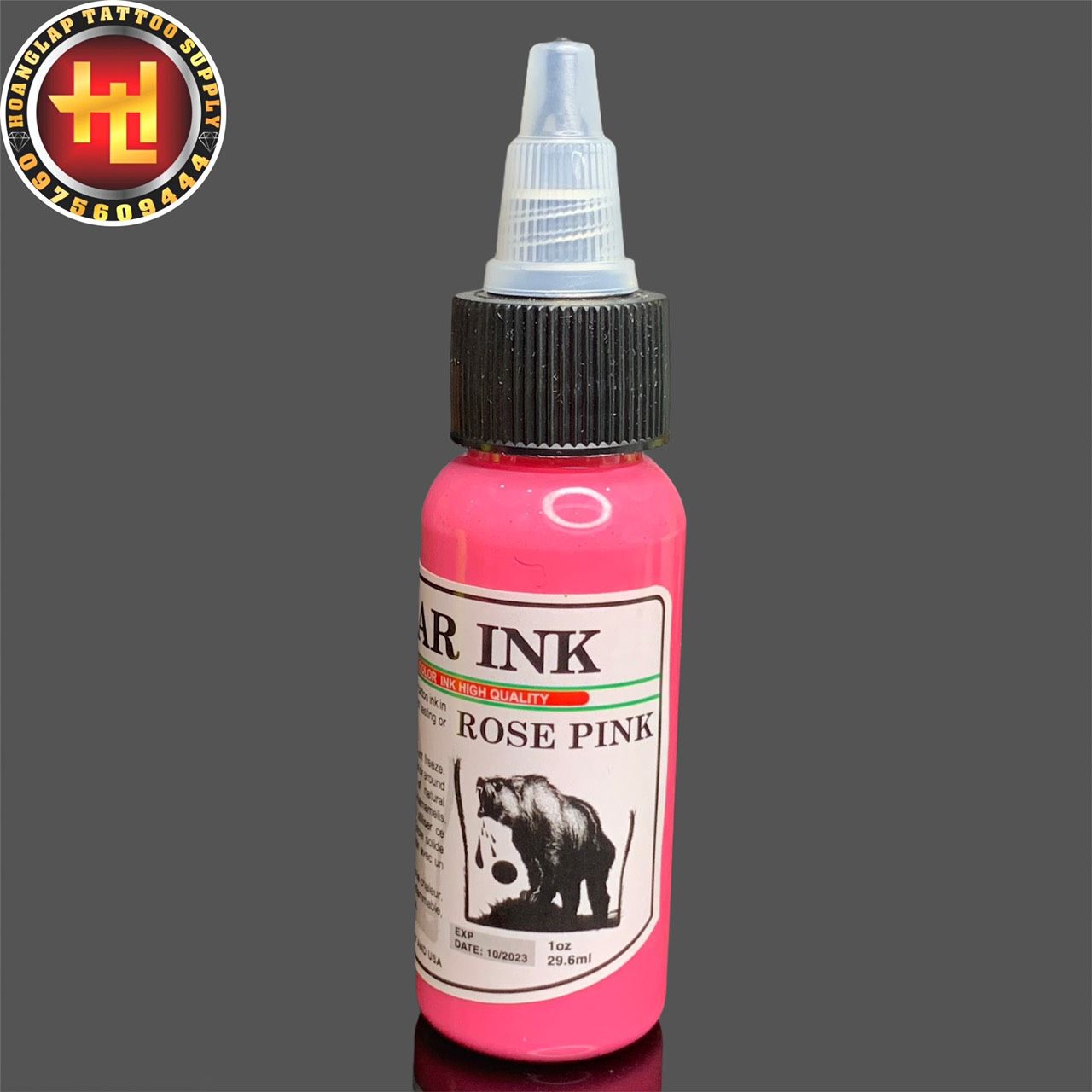 MỰC XĂM BEAR INK ROSE PINK ( 30ml )