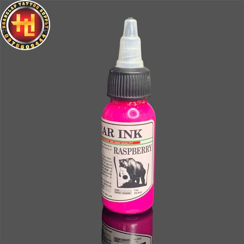  MỰC XĂM BEAR INK RASPBERRY ( 30ml ) 