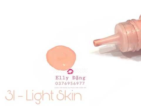  Mực phun xăm ChArm màu Light Skin ( số 31 ) 