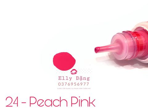  Mực phun xăm ChArm màu Peach Pink ( số 24 ) 