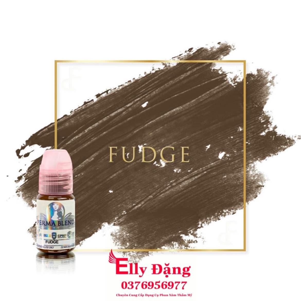 MỰC PHUN XĂM PERMA BLEND FUDGE ( 15ml )