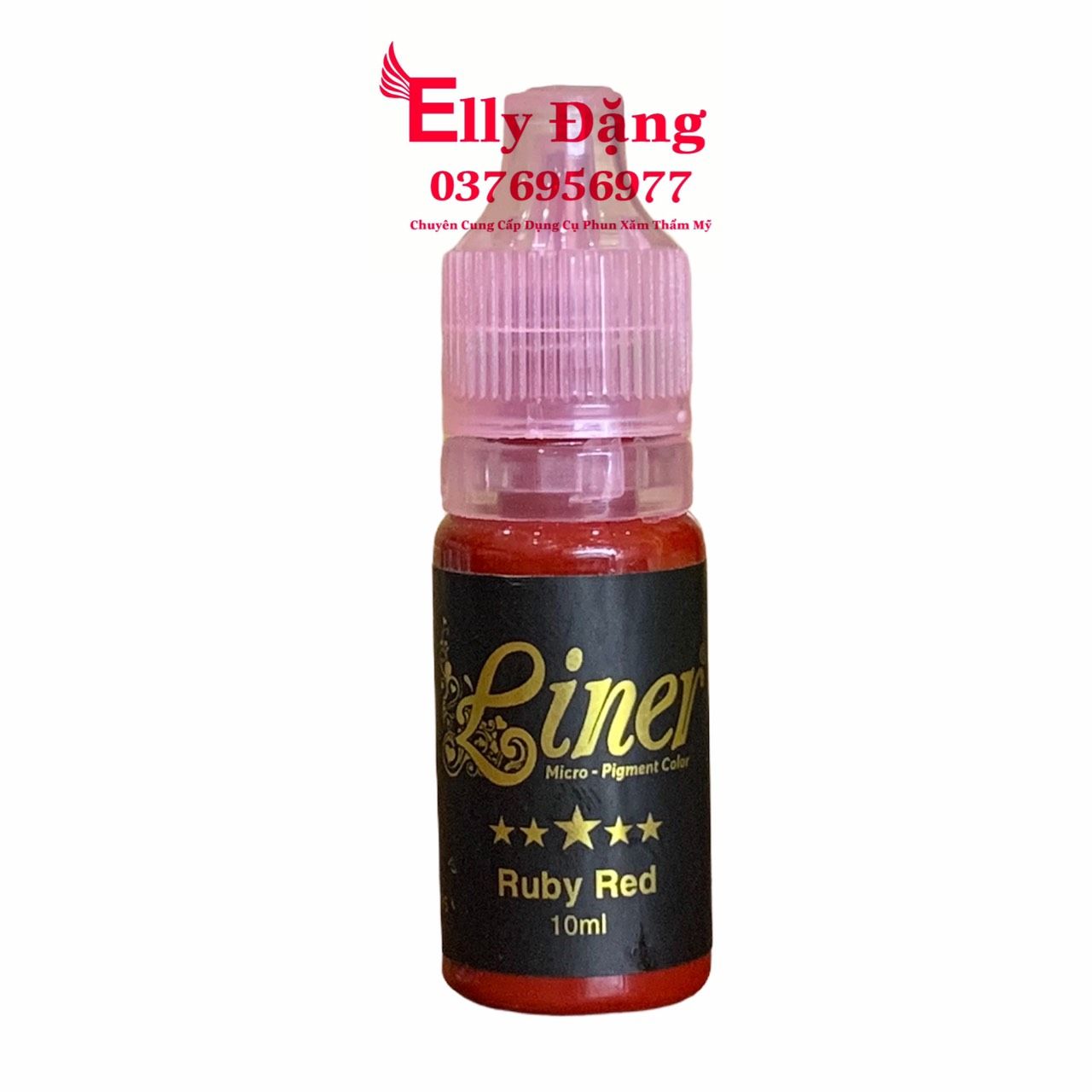 MỰC PHUN XĂM LINER RUBY RED