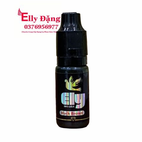  MỰC PHUN XĂM ELY BLACK BROW 