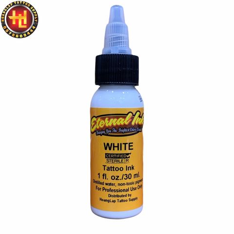  Mực Xăm Hình  White ( 30ml ) 