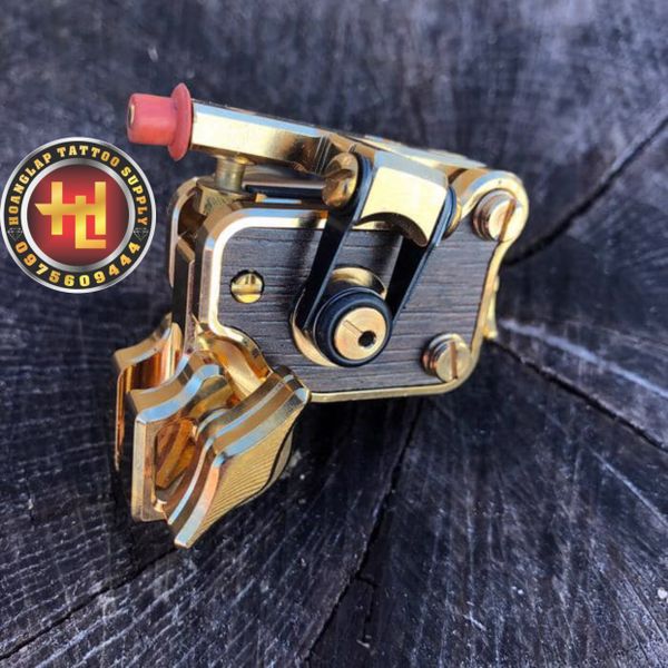 Dankubin v7 マシン DANKUBIN V7 - 24K GOLD W/ OAK SIDE PLATES