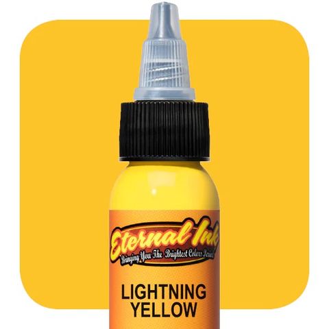  Mực Xăm Hình Lightning Yellow ( 30ml ) 