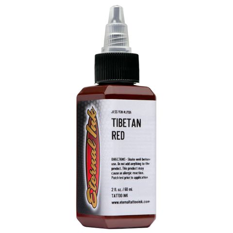  Mực Xăm Hình Eternal TINETAN RED 60ml 