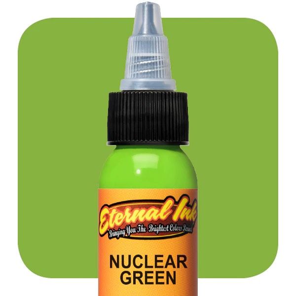 Mực Xăm Hình  Nuclear Green ( 30ml )