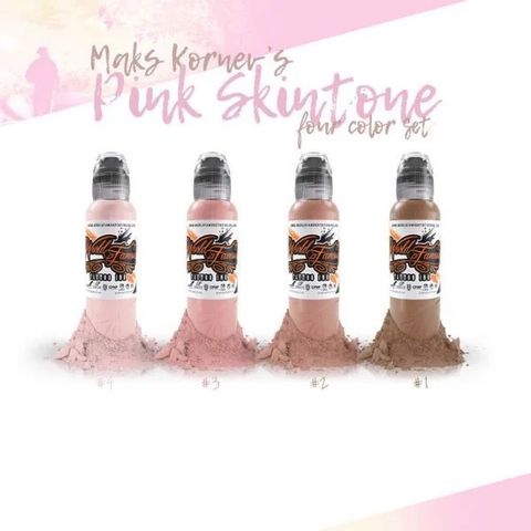  SÉT MAKS KORNEV’S PINK SKINTONE 