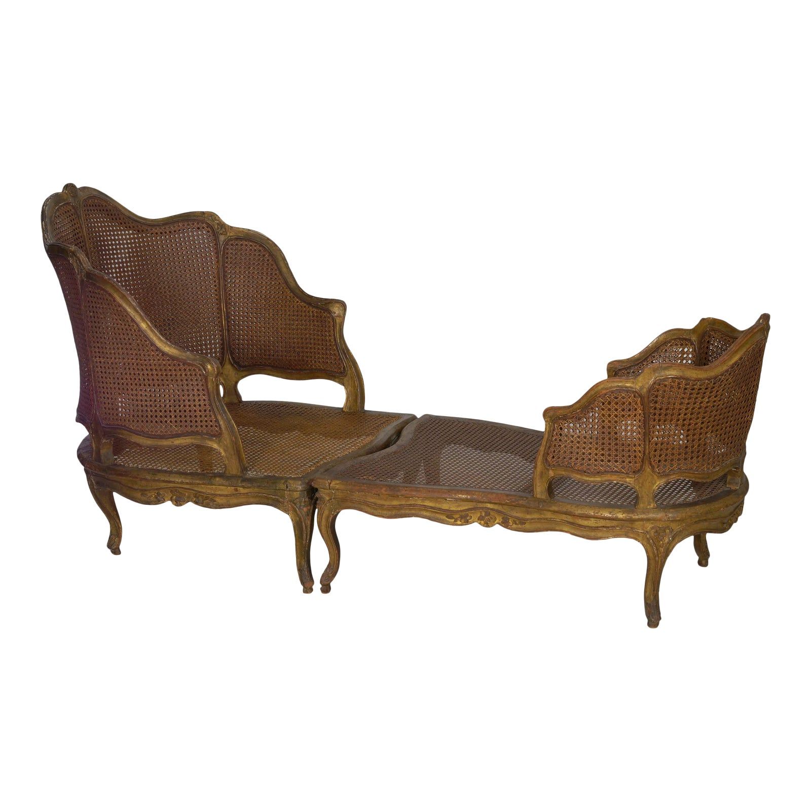 SOFA LOUIS XV - LOVE SEAT BED LOUIS XV