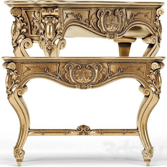 Louis XV Console Table - Bàn Console Table