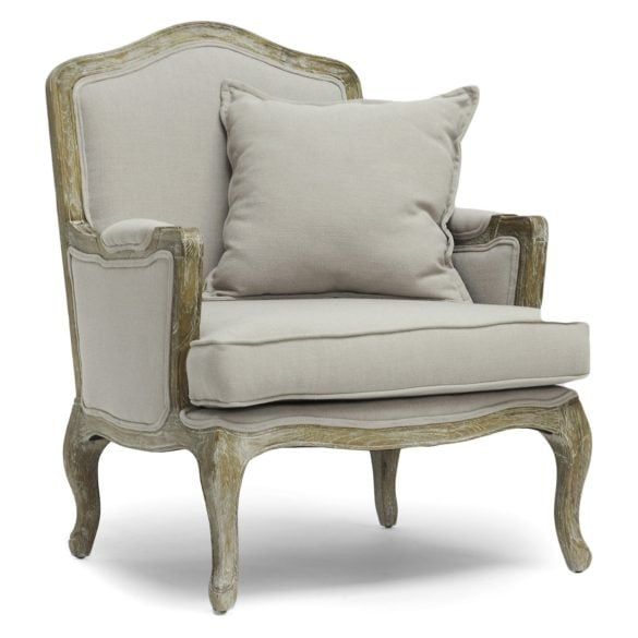 Ghế Farmhouse accent chair Thịnh gỗ