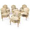 SOFA LOUIS XV MẠ VÀNG- ARMCHAIR LOUIS 15