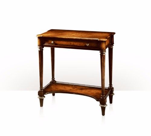 5005-107 Table - Bàn A poplar burl side table