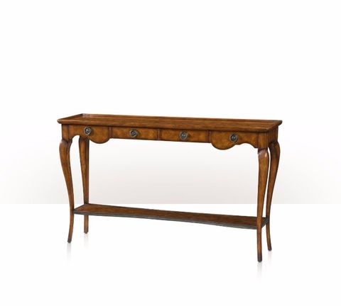 bàn console gỗ cổ điển phong cách Louis XV