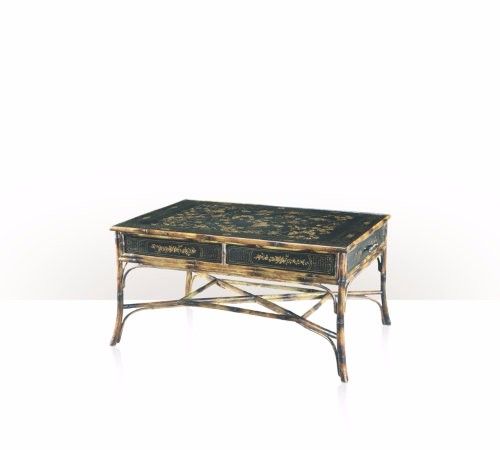 5108-001 Table - Bàn A Chinoiserie bamboo and black lacquer cocktail table