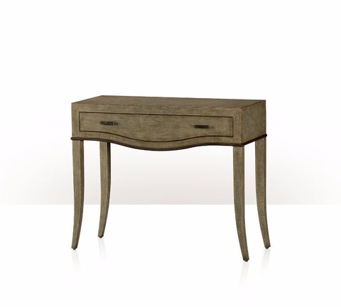 bàn console bằng gỗ phong cách cổ điển