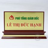 Biểu trưng gỗ đồng - GBTGD 25