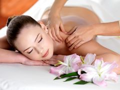 Xông hơi + Massage body thông kinh lạc bằng tinh dầu + Chườm đá nóng