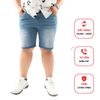 Quần Short Jean Màu Xanh Nhạt Big Size- SJA2