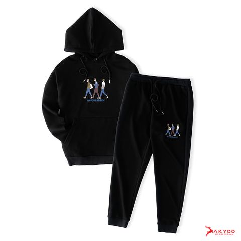 Bộ Nỉ Hoodie AKYOO 80-140kg