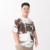 New T-Shirt -Áo Thun Trắng Nâu Big size 80-140kg