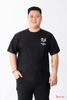 NEW T-SHIRT BIG SIZE AKYO 80-140KG, Áo Thun Đen In Hình Big size 80-140kg