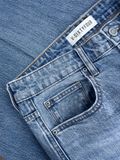 Quần Jeans Nam Màu Xanh Sáng Dáng Straight. Straight Light Blue Men's Jeans - 123MD4083B1930
