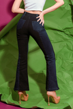 Quần Jean Nữ Dáng Loe phối 2 Màu. Two-Tone Flared Jeans - 120WD2084F2970