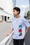 Áo Thun Nam Dáng Rộng. Oversize T-Shirt -  123MN3023B1110