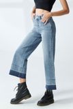 Quần jeans nữ dáng rộng. Denim Culottes - 220WD2093F1950