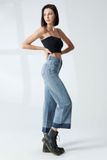 Quần jeans nữ dáng rộng. Denim Culottes - 220WD2093F1950