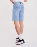 Quần Shorts Nam Dáng Suông. Straight Fit Denim Shorts - 221MD4103B2930