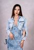 Áo Khoác Jeans Nữ Dáng Lửng Bolero Jacket Dài Tay. Women's Bolero Jacket Long Sleeve Jeans Jacket - 223WD2042F1910