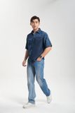 Áo Sơ Mi Dáng Rộng Tay Ngắn Laser V-Sixtyfour. Laser V-Sixtyfour Loose Short Sleeve Shirt - 223MD4033F2970