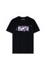 Áo Thun Nam Dáng Oversize Họa Tiết Hologram Màu Đen. Men's Oversize T-Shirt With Hologram Pattern In Black - 124MN3023F1001