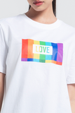 Áo Thun Nữ Dáng Rộng. Oversized LOVE T-shirt - 121WN1029F6100