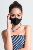 Khẩu Trang Vải Trượt Nước Kháng Khuẩn. 2 Cái Màu Vàng Chanh. Lemonade Antibacterial Cloth Facemask - 221UN0203F2710