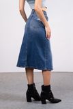 Chân Váy Denim Nữ Dài Dáng Chữ A. Women's Long A-Line Denim Skirt - 123WD2116F1950