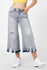 Quần jeans lửng dáng rộng - 120WD2094F7910