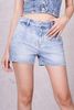 Quần Shorts Jeans Dáng Đứng, Lưng Cao. High Waist, Straight Jean Shorts - 223WD2103F1950