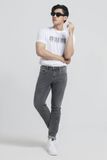 Quần Jeans Nam Dáng Ôm Màu Xám. Mid Grey Skinny Jeans - 121MD4081F2050