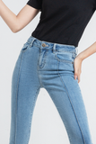 Quần Jeans Nữ Sóng Gân Dáng Ôm Phiên Bản 1. Front Seam Detail Skinny Jeans (1st Version) - 121WD2081F5930