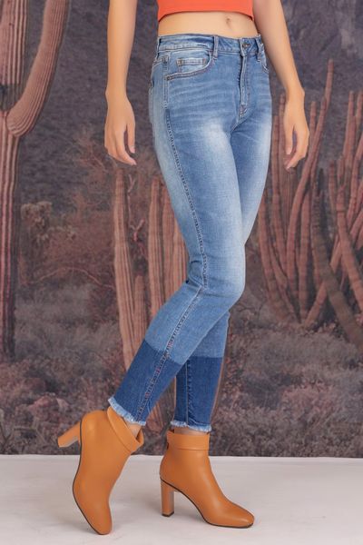 Quần jeans lửng dáng skinny - 319WD2091F6956