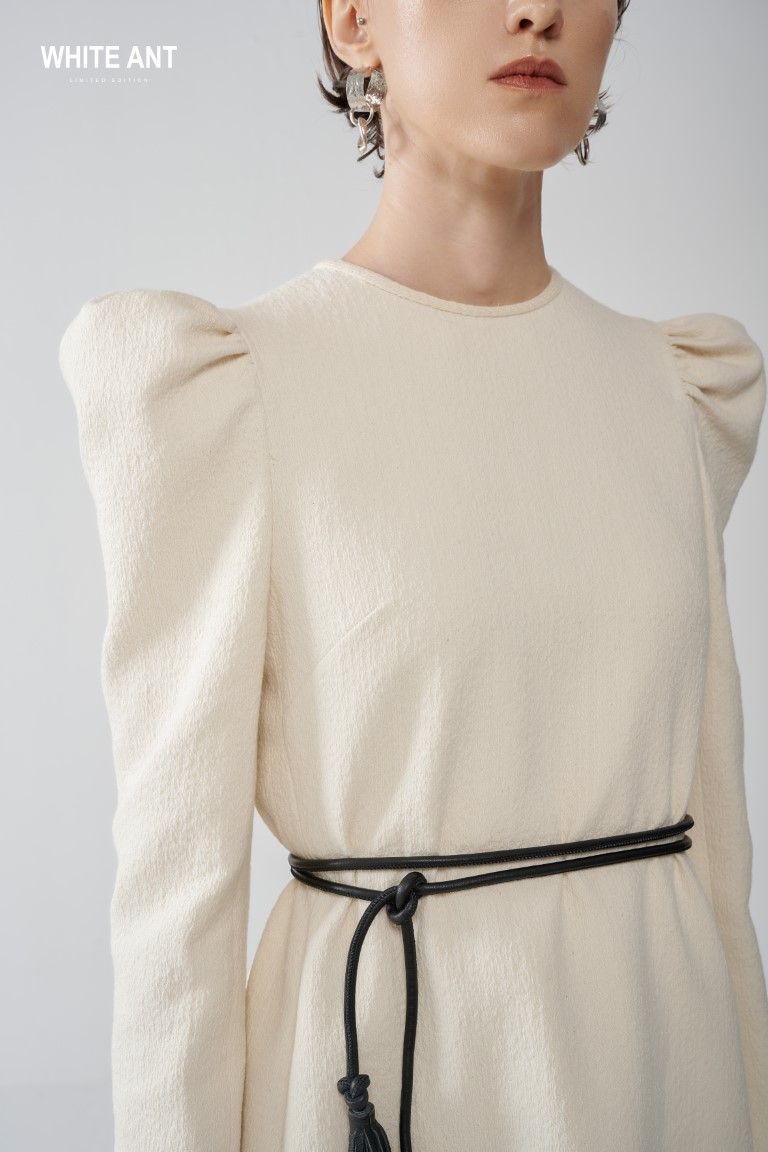 SOPHIA PUFFY SLEEVE DRESS